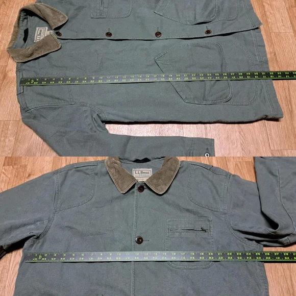 Men's L.L.Bean Original Field Coat Cotton Lined Jacket Size XL